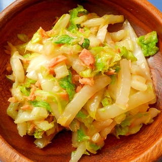 白菜とツナのトムヤムクン風味のサラダ